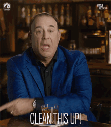 Clean This Up Messy GIF - Clean This Up Messy Fix It GIFs