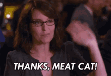 Thanks Meat Cat GIF - Thanks Meat Cat Wave GIFs