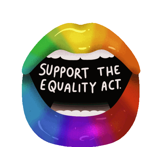 Call You Senators Support The Equality Act Sticker - Call You Senators Support The Equality Act Equalityfreedom Stickers