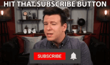Hit That Subscribe Button Subscribe GIF - Hit That Subscribe Button Subscribe Notification Bell GIFs