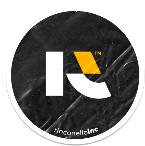 Rinconello Inc Sticker Sticker - Rinconello Inc Sticker Circle Stickers