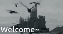 Castle Welcome GIF - Castle Welcome Crows GIFs