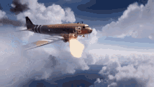 Plane Crashed Call Of Duty GIF - Plane Crashed Call Of Duty Pacific Gameplay GIFs