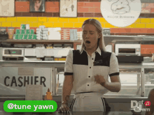 Yawn GIF - Iggy Azalea Defjam Tunemoji GIFs