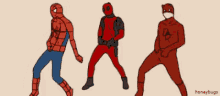 Dance Spiderman GIF - Dance Spiderman Deadpool GIFs