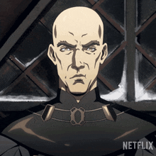 a cartoon character with a netflix logo on the bottom right