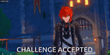Diluc Challenge Accepted GIF - Diluc Challenge Accepted Genshin Impact GIFs