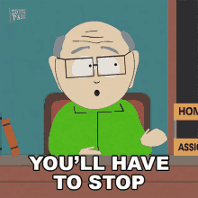 Youll Have To Stop Herbert Garrison GIF - Youll Have To Stop Herbert Garrison South Park GIFs