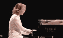 Yoshiki Piano GIF - Yoshiki Piano Peace Out GIFs