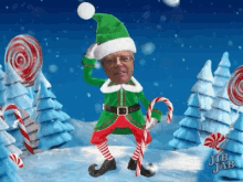 Elf Jibjab GIF - Elf Jibjab Christmas GIFs
