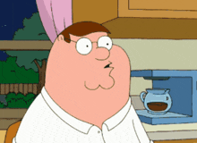 Indiniprint Family Guy Peter Meg Brian Stewie Shocked GIF