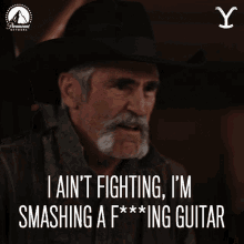 I Aint Fighting Im Smashing A Fucking Guitar Lloyd Pierce GIF - I Aint Fighting Im Smashing A Fucking Guitar Lloyd Pierce Forrie J Smith GIFs