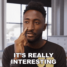 Its Really Interesting Marques Brownlee GIF - Its Really Interesting Marques Brownlee It Caught My Attention GIFs