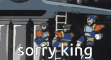 Double Sorry King GIF - Double Sorry King Mega Man GIFs