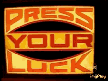 press your luck game show whammy logo