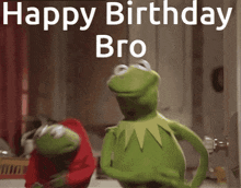 Happy Birthday Happy Birthday Kermit GIF - Happy Birthday Happy Birthday Kermit Kermit The Frog GIFs