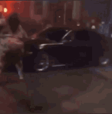 Car Crash Girl Hit By Car GIF - Car Crash Girl Hit By Car Glasses Flying GIFs