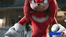 Ready To Fight Knuckles GIF - Ready To Fight Knuckles Sonic The Hedgehog2 GIFs