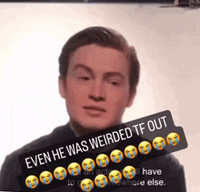 Kit Connor Even She Was Weirded Tf Out GIF - Kit Connor Even She Was Weirded Tf Out Even He Was Weirded Tf Out GIFs