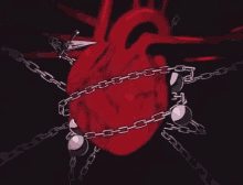 Kurapika Heart GIF - Kurapika Heart Chain GIFs