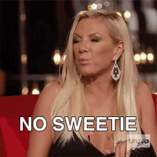 No Sweetie Real Housewives Of New York GIF - No Sweetie Real Housewives Of New York I Dont Agree GIFs