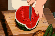 Anime Watermelon GIF