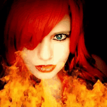 Fire Girl GIF - Fire Girl Flames GIFs