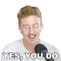 Yes You Do Tyler Oakley Sticker - Yes You Do Tyler Oakley Of Course You Can Stickers