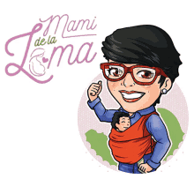 mami de la loma thumbs up smile pretty mommy