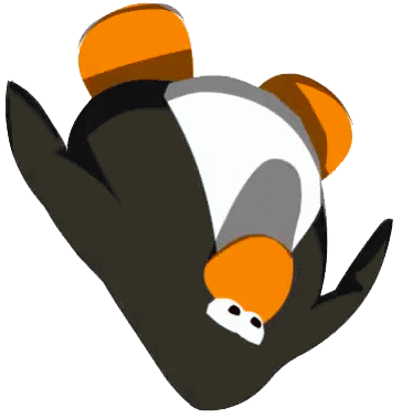 Penguin Club Hello Sticker - Penguin Club Hello Penguin Dance - Discover &  Share GIFs