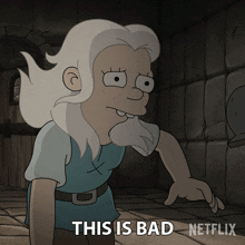 This Is Bad Bean GIF - This Is Bad Bean Disenchantment GIFs