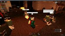 a screenshot of a video game with the number 16 at the bottom