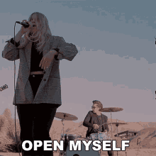 Open Myself Brynn Elliott GIF - Open Myself Brynn Elliott Can I Be Real Song GIFs