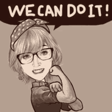 We Can Do It Muscle GIF - We Can Do It Muscle Strong GIFs
