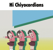 Hi Chiyocord Chiyocord GIF - Hi Chiyocord Chiyocord Azumanga Hi GIFs