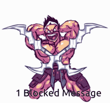 1blocked Message Draven GIF - 1blocked Message Blocked Message Draven GIFs