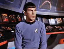 Spock Showing Emotions! GIF
