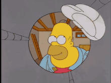 The Simpsons Homer Simpson GIF - The Simpsons Homer Simpson Fat Guy Hat GIFs
