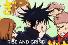Rise And Grind Jellyfisjh GIF - Rise And Grind Jellyfisjh Megumi GIFs