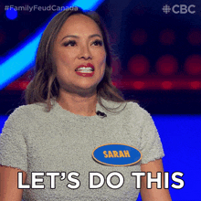 Let'S Do This Family Feud Canada GIF - Let'S Do This Family Feud Canada Let'S Start This One GIFs