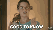Good To Know Playful GIF - Good To Know Playful Thanks For Telling Me GIFs