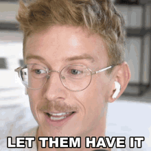 Let Them Have It Tyler Oakley GIF - Let Them Have It Tyler Oakley Let Them Get What They Want GIFs