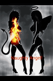 Angel Naughty GIF - Angel Naughty Fire GIFs