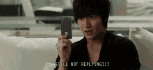 Still Not Replying? GIF - Answer Me Phone Please Call GIFs