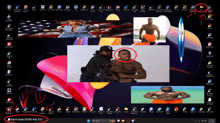 a computer screen with a picture of a man and the words " darth vader ( pure malice ) " at the top