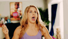 Felicity Smoak Scream GIF - Felicity Smoak Scream Omg GIFs