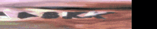 a blurred image of a plane with the word ok written on it