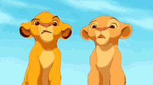 我們 GIF - Lion King Confused Simba GIFs