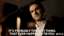 Its Probably The Best Thing That Ever Happened To You Tom Ellis GIF