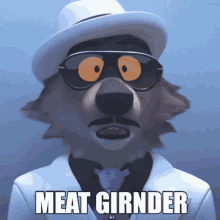 Meat Grinder Wolf GIF - Meat Grinder Wolf Bad Guys GIFs